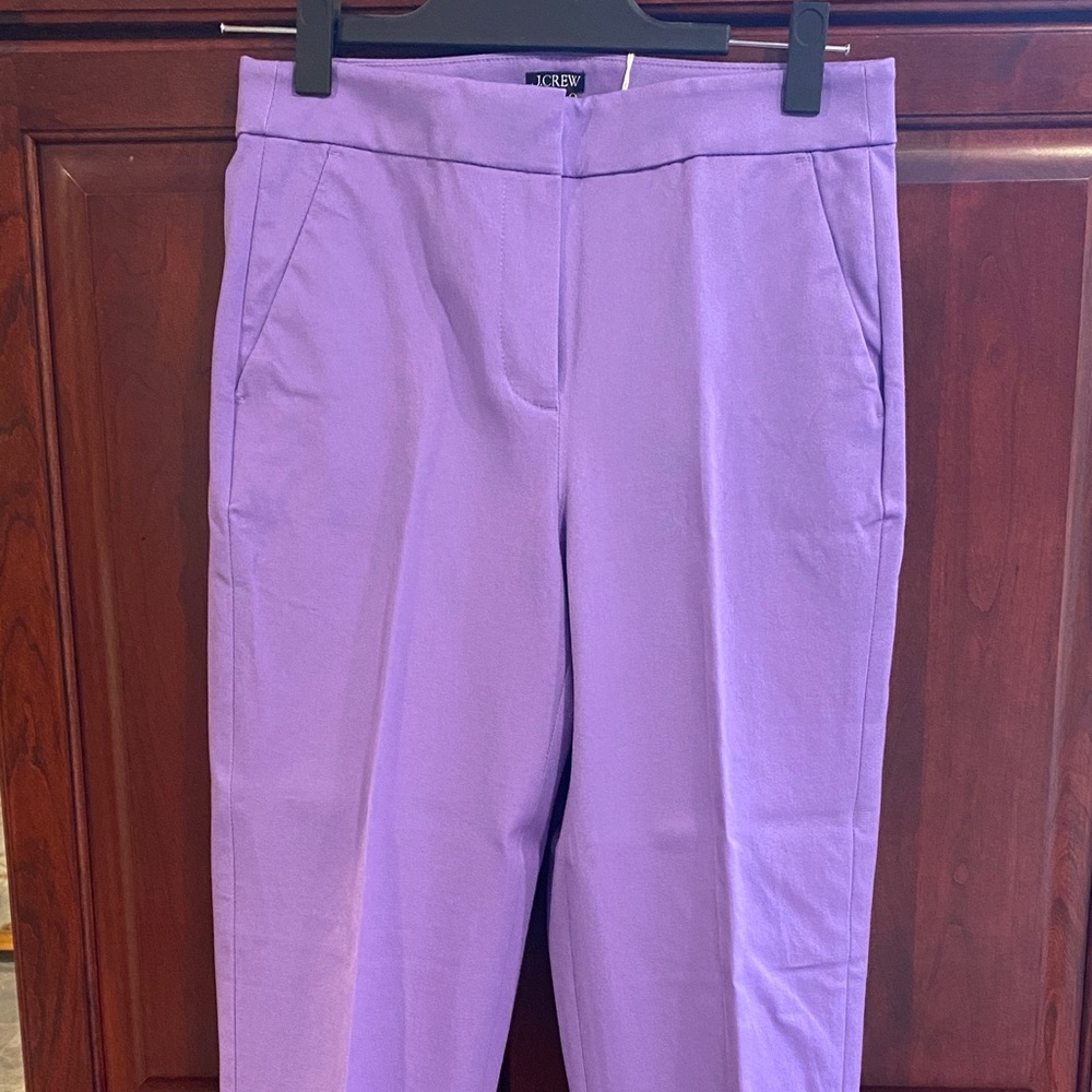 J. Crew Women's Lavender Kate Pants
